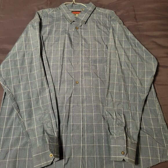 MENS XL ARCHITECT CASUAL BOTTON DOWN SHIRT - Picture 1 of 3